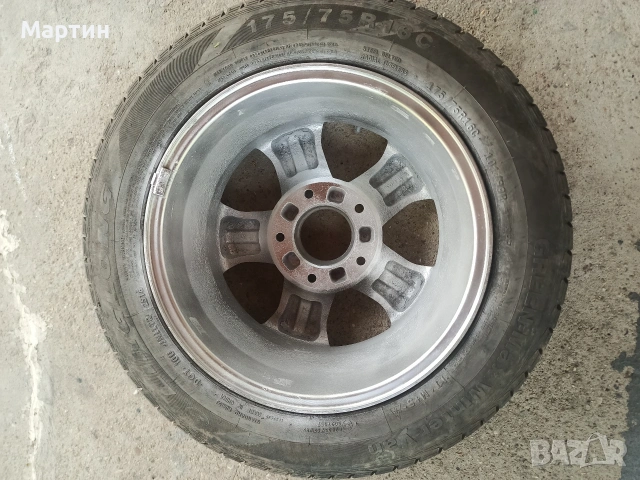 Джанта - оригинална 16 цола + гума,която става за резервна за Киа Соренто , снимка 5 - Гуми и джанти - 53113762