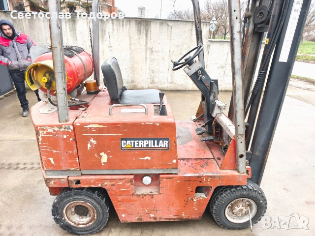 Газокар Катерпилар триплекс с изравнител., снимка 7 - Подемници - 53514645