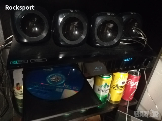 LG BLU-RAY Home Cinema, снимка 3 - Плейъри, домашно кино, прожектори - 53656847
