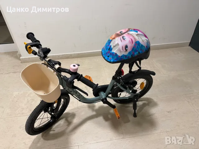Детски велосипед 2 в 1 BTWIN DISCOVER 900, 14 инча, 3 – 5г., с режим безпедали