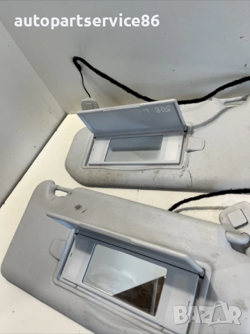 Ляви и десни сенници за Peugeot 508 1.6 HDI (2012), снимка 3 - Части - 53766832