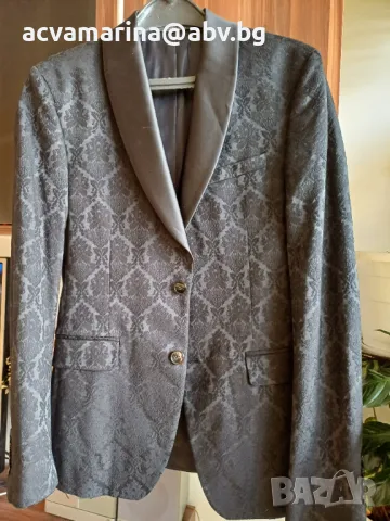 мъжко официално сако на Zara р-р М, снимка 2 - Сака - 48630587