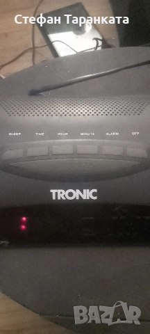 радио приемник часовник и аларма 