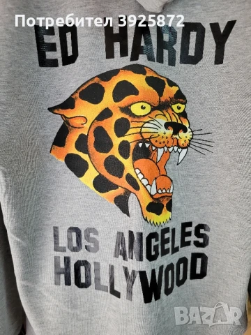 Нов анорак Ed Hardy, снимка 2 - Суичъри - 50843150