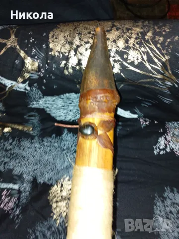 Индианска лула-75см, снимка 5 - Колекции - 49972409