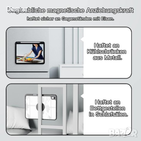 Калъф nimin Съвместим с iPad 10 Generation 2022 10,9 инча, снимка 3 - Калъфи, кейсове - 41079342