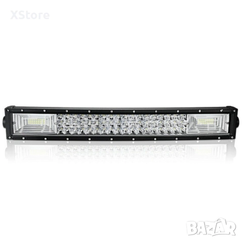Мощен LED фар за автомобил подходящ за офроуд приключения LED BAR7 (324W, 53CM), снимка 5 - Аксесоари и консумативи - 52457763