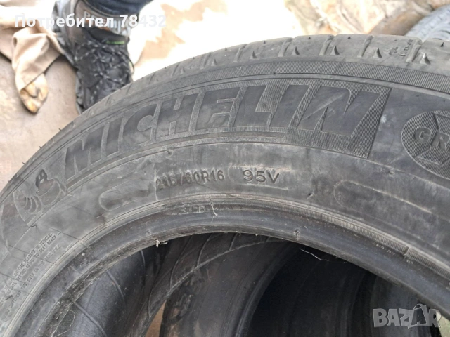 Летни гуми 215/60/16 - 4 бр, снимка 3 - Гуми и джанти - 53155981