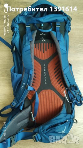 Osprey Kestrel 38 Loch Blue M/L, снимка 6 - Раници - 41904941