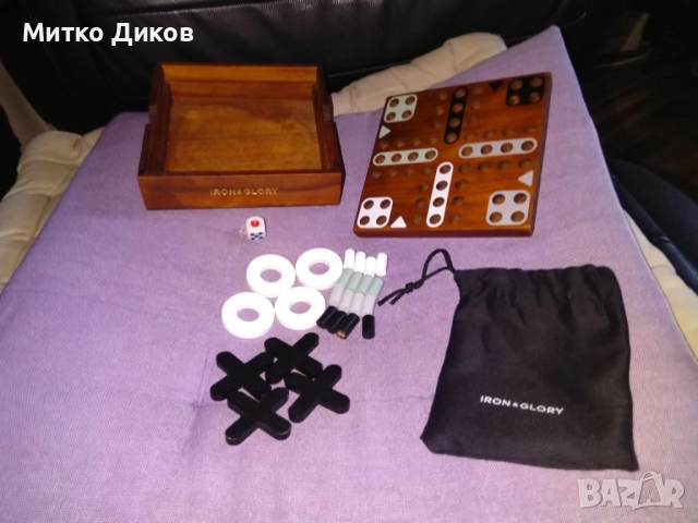 Iron Glory марково английско не се сърди човече ново 14х14см