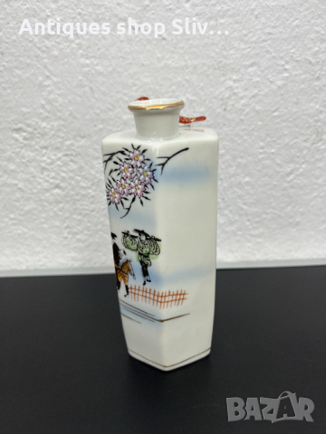 Винтидж японски порцелан за саке със свирка. №5188, снимка 5 - Колекции - 44730515