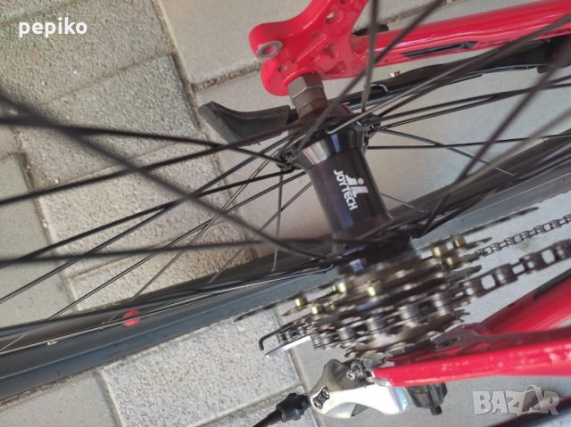 Продавам колела внос от Германия оригинален юношески велосипед FORCE FORCYS 24 цола SHIMANO DEORE XT, снимка 6 - Велосипеди - 33855676