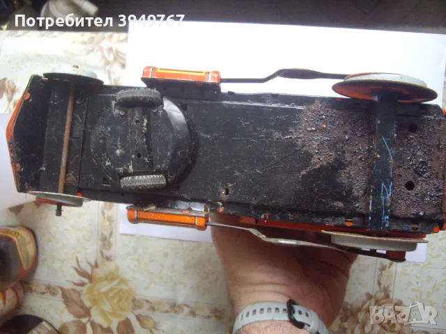 Стара ламаринена играчка., снимка 4 - Колекции - 48835569