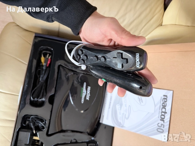 SEGA Reactor – Wireless Gaming Console – 50 вградени игри , снимка 5 - Други игри и конзоли - 52721505