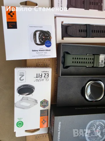 Samsung Galaxy Watch Ultra 2 .  НОВ! с доста допълнителни аксесоари към него., снимка 4 - Смарт часовници - 56112967