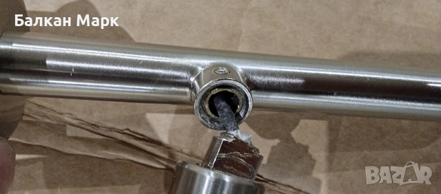 Осветително тяло / Полилей / Пендел Sompex Toledo Metal Satin – с дефект
, снимка 3 - Лампи за таван - 53326810