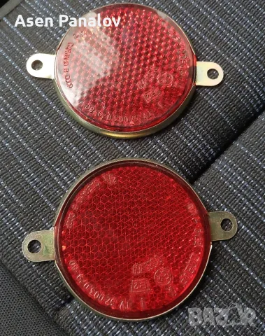 Ретро светлоотразители за закрепване на рег.номер-нови, снимка 9 - Аксесоари и консумативи - 39991266