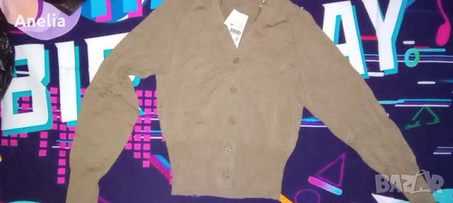 Дамски Зимен  Пуловер Жилетка със  закопчаване  ХС С М, снимка 3 - Блузи с дълъг ръкав и пуловери - 52558287