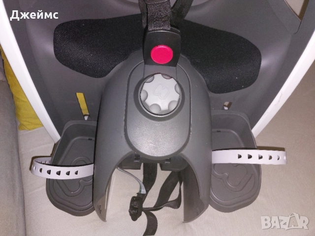 Детска седалка за велосипед, Hamax, Максимално поддържано тегло 22 kg, 280 x 940 x 365 mm, снимка 12 - Столчета за кола и колело - 51829672