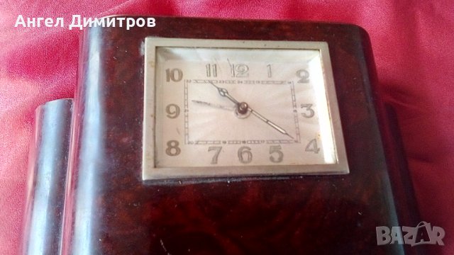 Стар настолен часовник касичка , снимка 9 - Антикварни и старинни предмети - 42043560