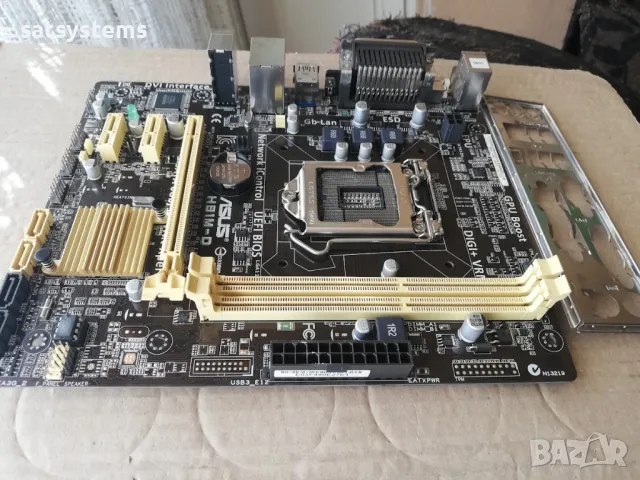 Дънна платка Asus H81M-D Socket LGA1150, снимка 6 - Дънни платки - 48134537