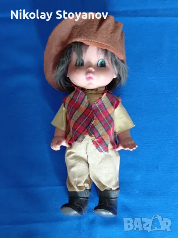 Кукла на момченце с шапка