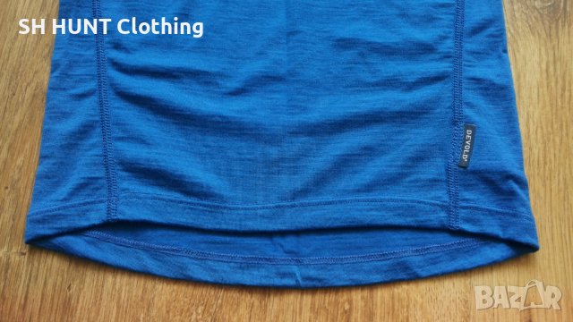 DEVOLD BREEZE KID T-SHIRT 100% Merino Wool размер 8 г / 128 см детска тениска - 301, снимка 5 - Детски тениски и потници - 41629950