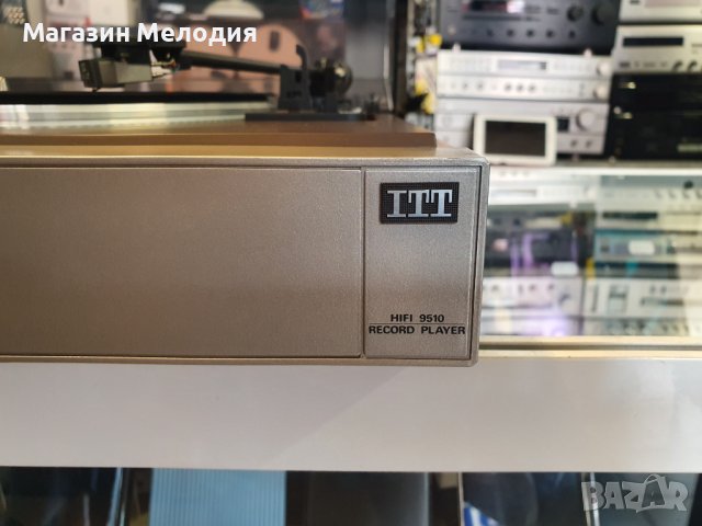 💽📻📀🎶 Грамофон ITT HiFi 9510 В отлично техническо и визуално състояние., снимка 6 - Ресийвъри, усилватели, смесителни пултове - 41207366