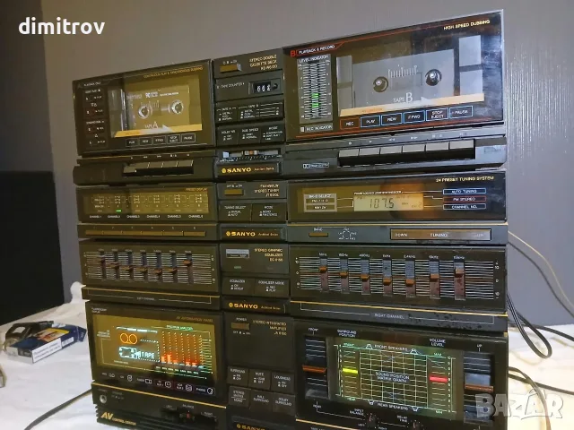 SANYO Architect Series JA 6150 HI FI, снимка 5 - Ресийвъри, усилватели, смесителни пултове - 56246765