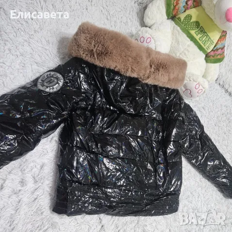 Дамско зимно късо модерно яке, снимка 9 - Якета - 47972774