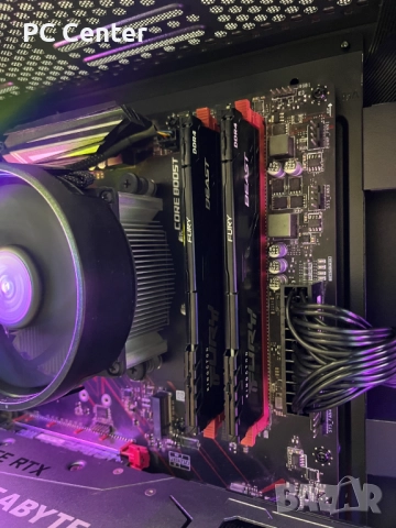 Геймърски компютър AMD Ryzen 5 5500, RTX 3060 12GB, 16GB ram, снимка 4 - Геймърски - 52582366