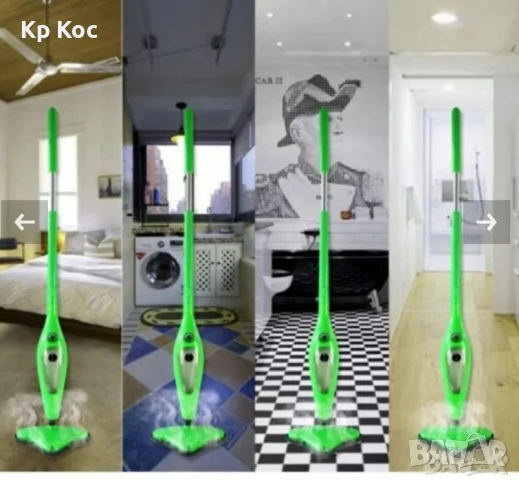 Парочистачка Стийм Моп Steam Mop x12, снимка 13 - Парочистачки и Водоструйки - 51208989