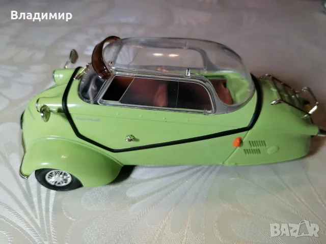 Месершмит-метална количка, снимка 3 - Колекции - 55905234