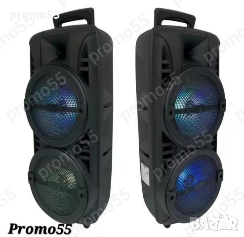 ПРОМО! Голяма Караоке Колона 60см. 16 инча Тонколона с Микрофон и Блутут, снимка 10 - Тонколони - 50507303