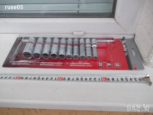 удължени, 1/2", 6-стенни, 10 бр, 10-22 mm, снимка 8 - Гедорета - 35826439