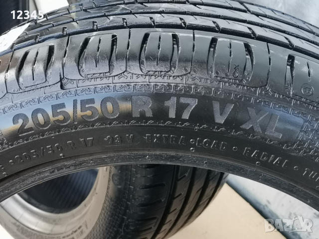 205/50R17 грайфер 7мм-№701, снимка 8 - Гуми и джанти - 44793766