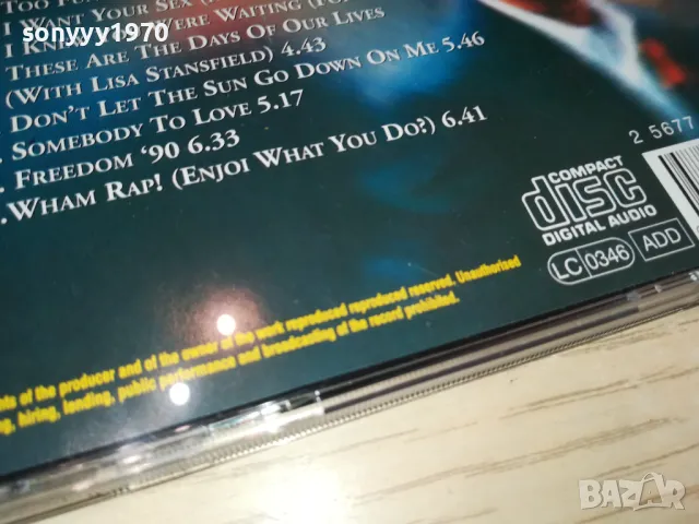 GEORGE MICHAEL CD 1212241615, снимка 14 - CD дискове - 48322531