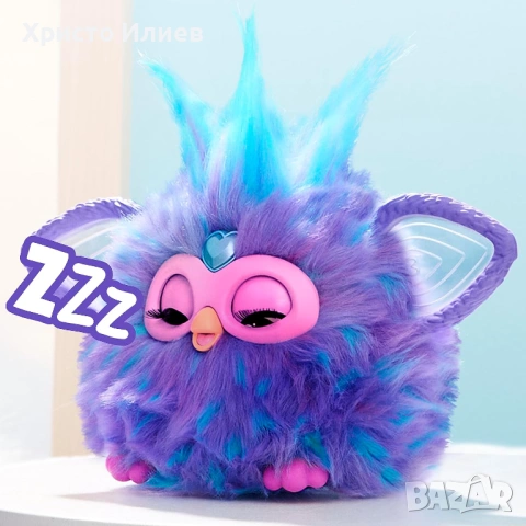 FURBY Furblets Плюшена интерактивна играчка лилаво Фърби, снимка 6 - Други - 53576477