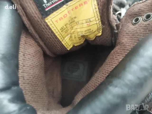 BIRKENSTOCK и TROTTERS. Thinsulate. Size 42 100% Кожа Туризъм и Лов , снимка 15 - Мъжки боти - 49463174