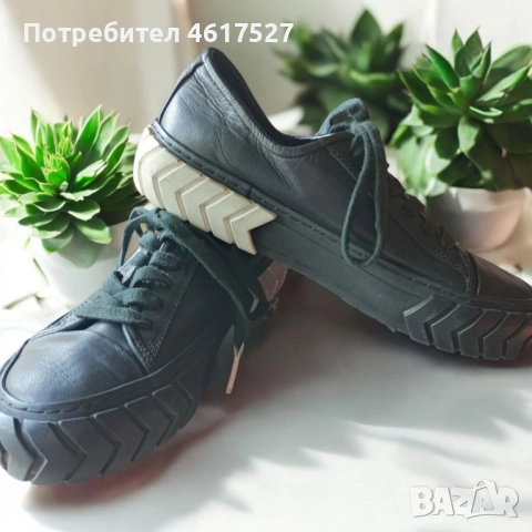 Кожени дамски маратонки , снимка 5 - Маратонки - 52085078