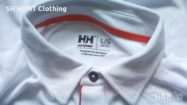 HELLY HANSEN 79248 Work Stretch T-Shirt размер L еластична работна тениска W4-603, снимка 7 - Тениски - 52092670