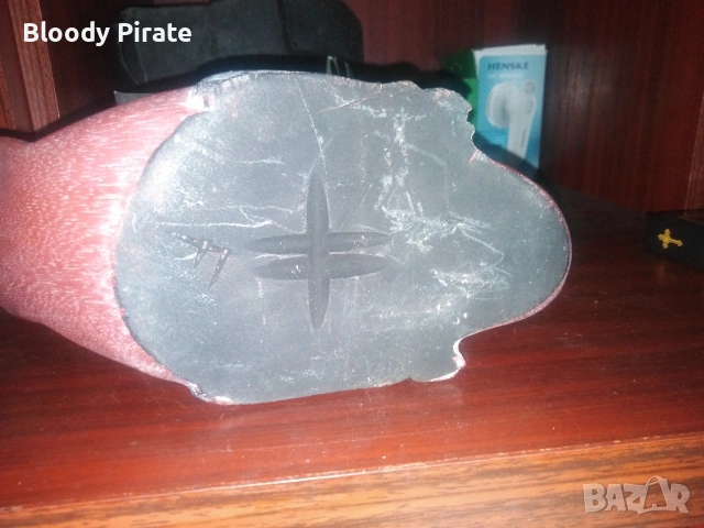 старинна дървена патица , снимка 2 - Декорация за дома - 53759155