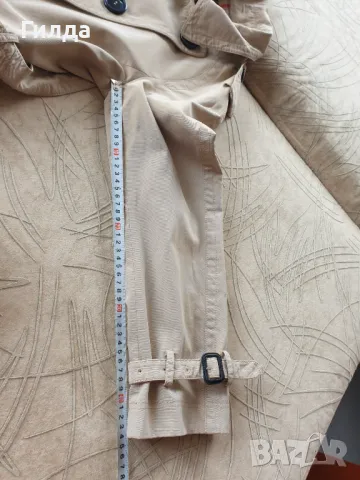 Burberry шлифер тренчкот M 38, снимка 15 - Шлифери - 49784750