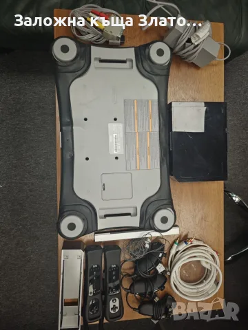 Интерактивна дъска Nintendo Wii Balance Board, 2 Контролера, Сензорна лента, 3 черни ну