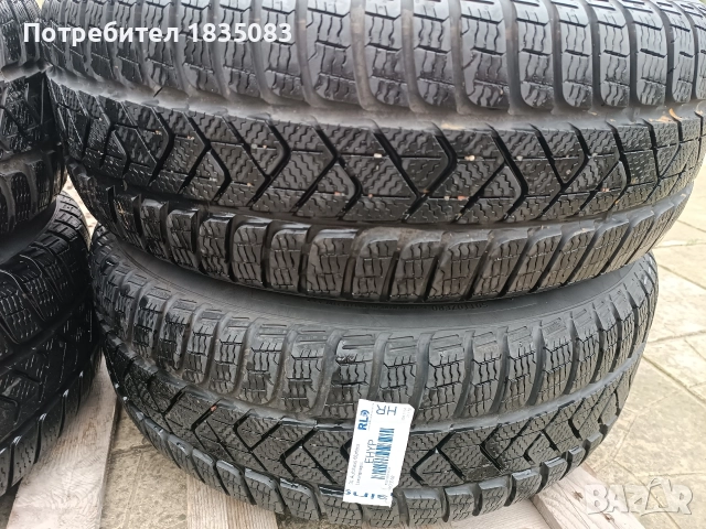 Лети джанти 16ки 5х112 VW + зимни гуми 215/60/16 Pirelli, снимка 12 - Гуми и джанти - 52816609