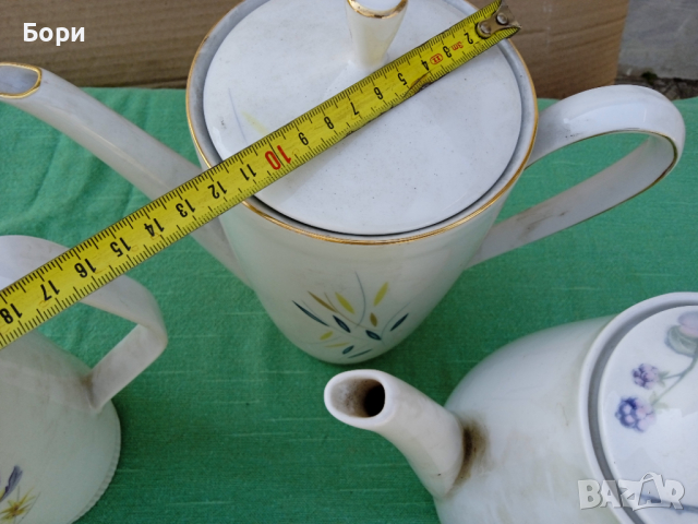 Стари немски порцеланови чайници, снимка 11 - Аксесоари за кухня - 36224357