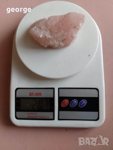 Розов кварц - произход Мозамбик - необработен минерал, снимка 6 - Други ценни предмети - 40551027