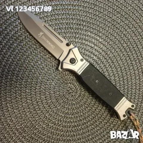 Сгъваем автоматичен нож Browning 364В (черен) - 88х220 