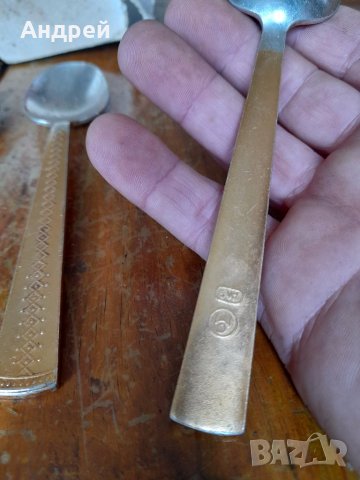Стари десертни лъжици,лъжички, снимка 5 - Други ценни предмети - 41386401