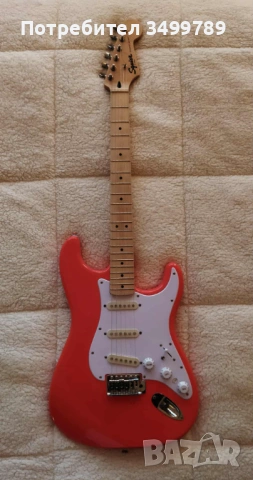 Squier Stratocaster + Eric Clapton Mid Boost kit